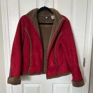 LL bean cozy coat M